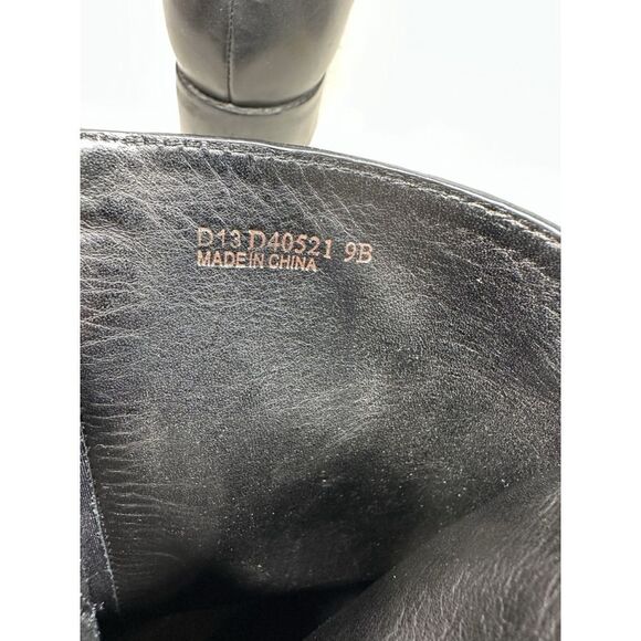 Cole Haan Adler Women's Riding Leather Boots Black 9B - Picture 5 of 6